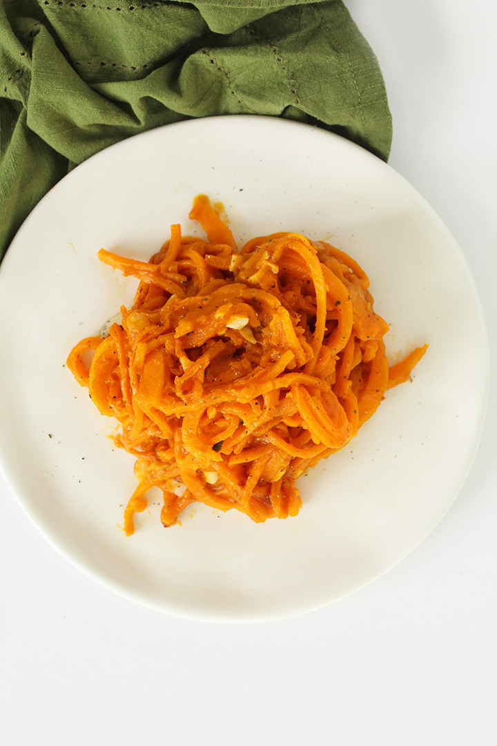 Vegan Butternut Squash Recipes
 Vegan Butternut Squash Noodles and Toasted Almonds with