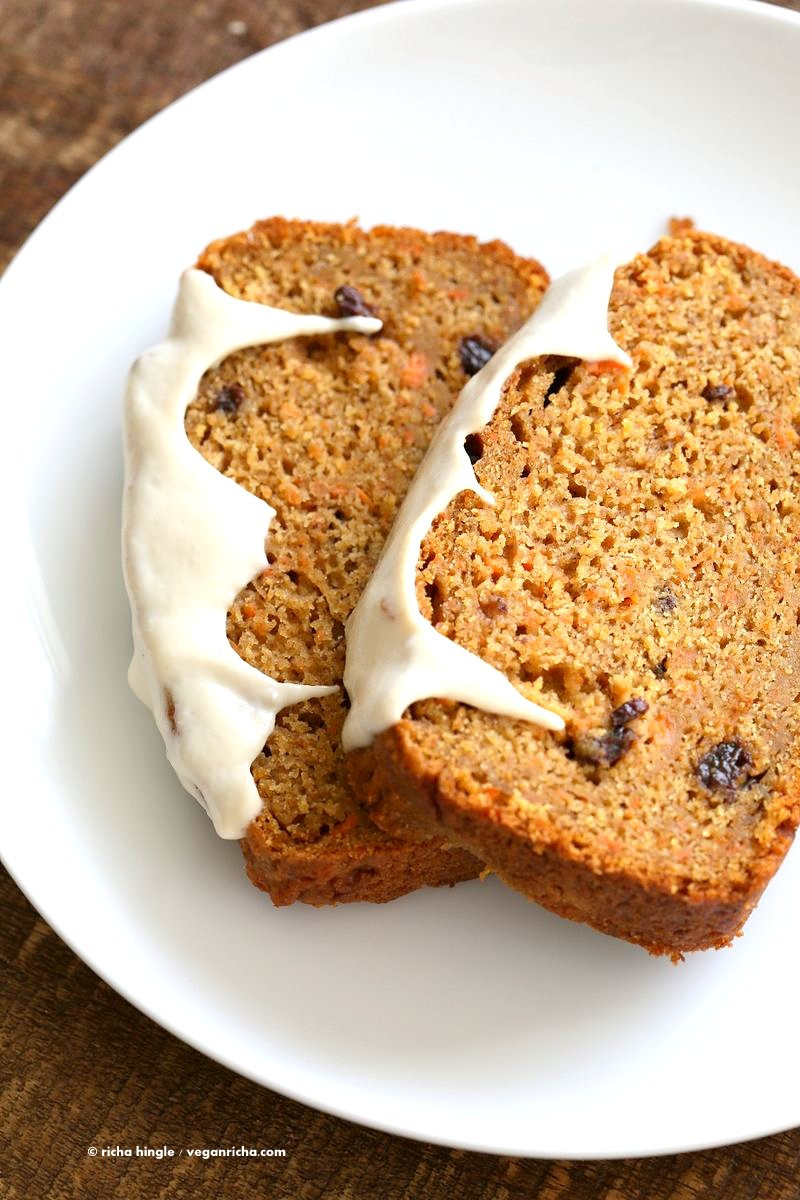 Vegan Carrot Cake Recipe
 Vegan Carrot Cake Recipe with Cashew Cream Frosting