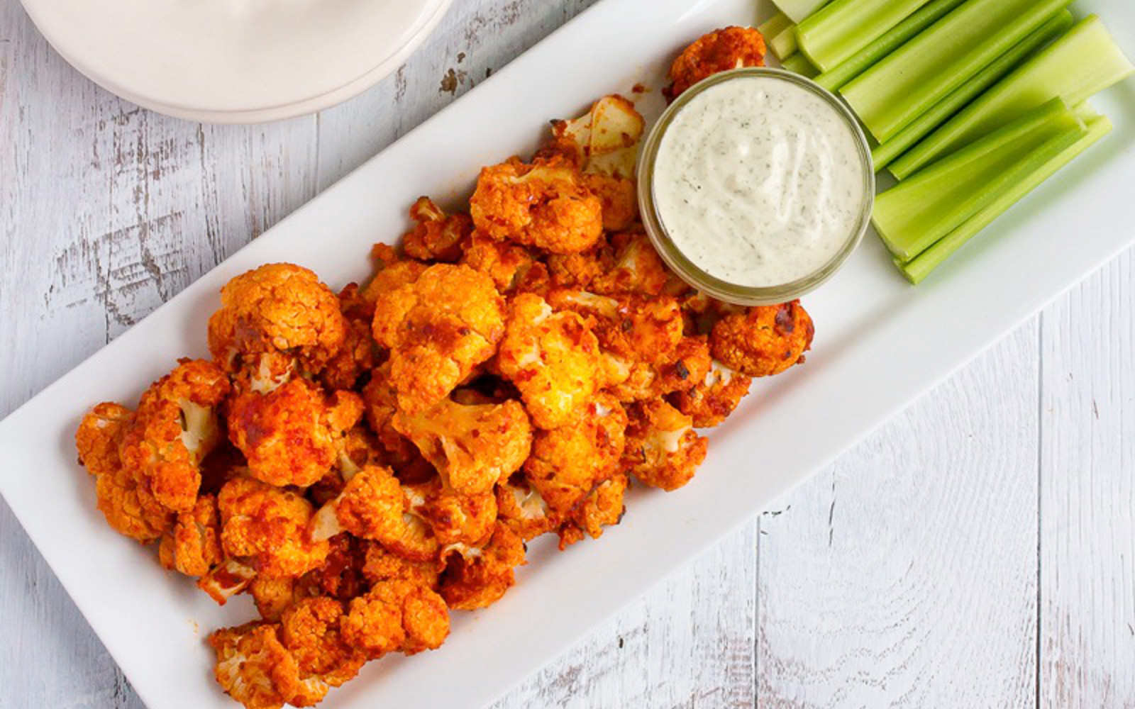 Vegan Cauliflower Wings
 Buffalo Cauliflower Wings With Cashew Ranch [Vegan Gluten