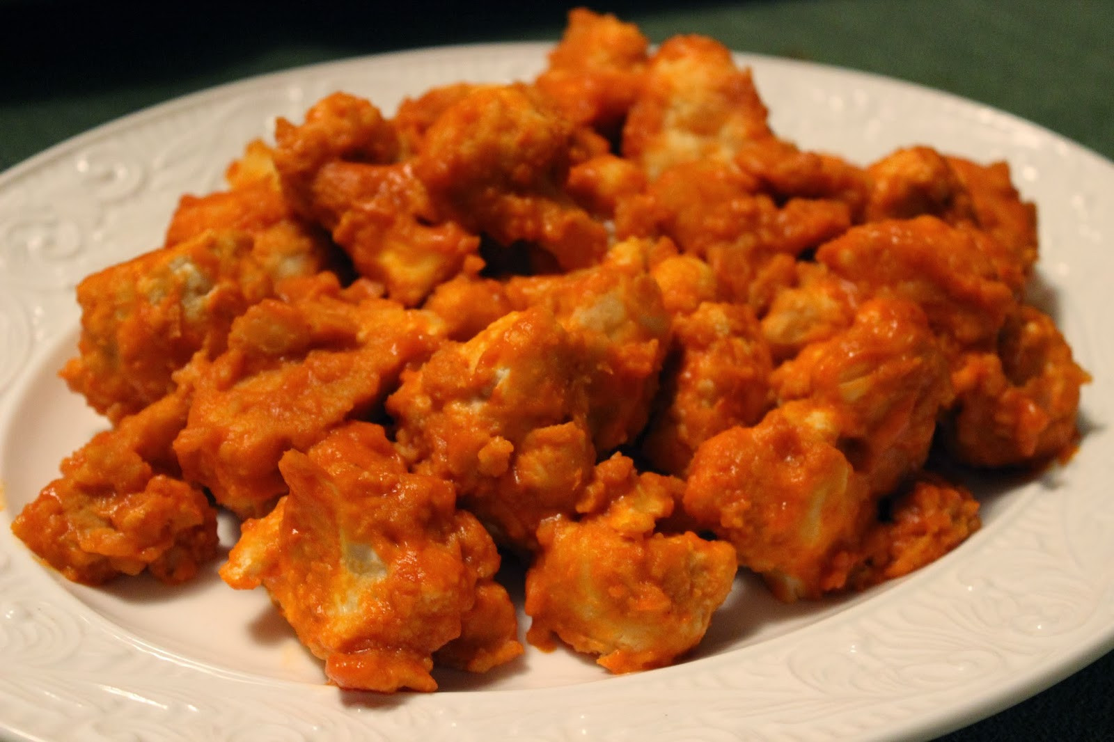 Vegan Cauliflower Wings
 My Vegan Belly Cauliflower Buffalo "Wings"