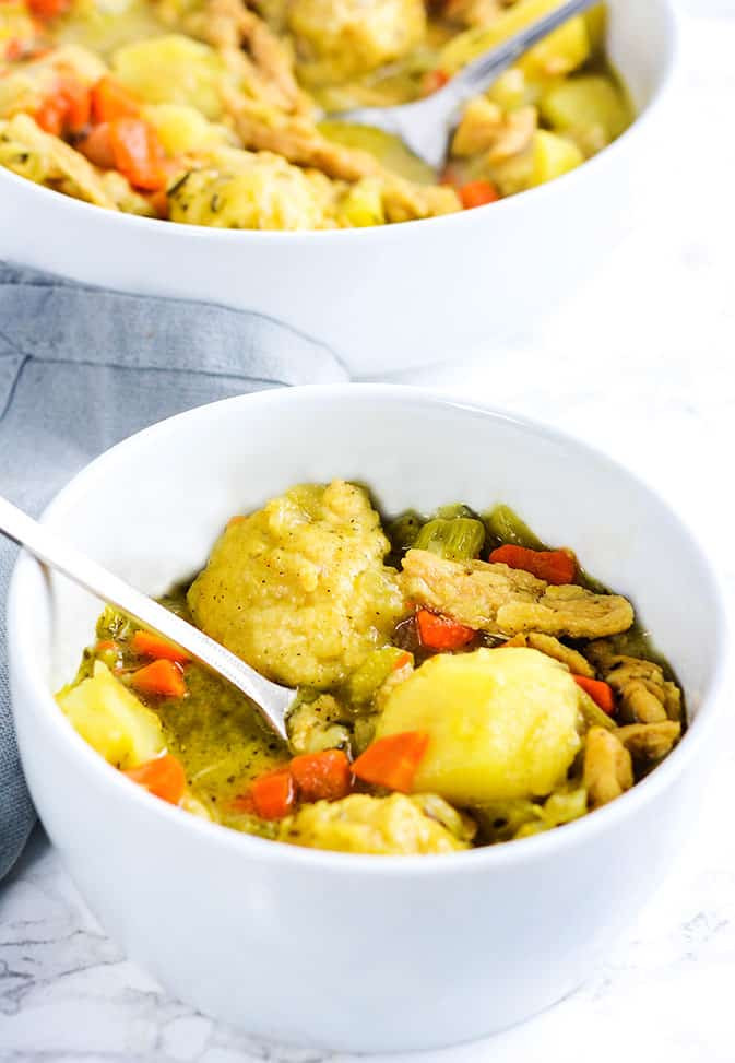 Vegan Chicken And Dumplings
 Vegan Chicken and Dumplings