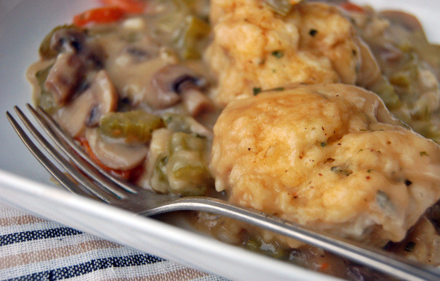 Vegan Chicken And Dumplings
 Ve arian Chicken and Dumplings – The Apron Archives