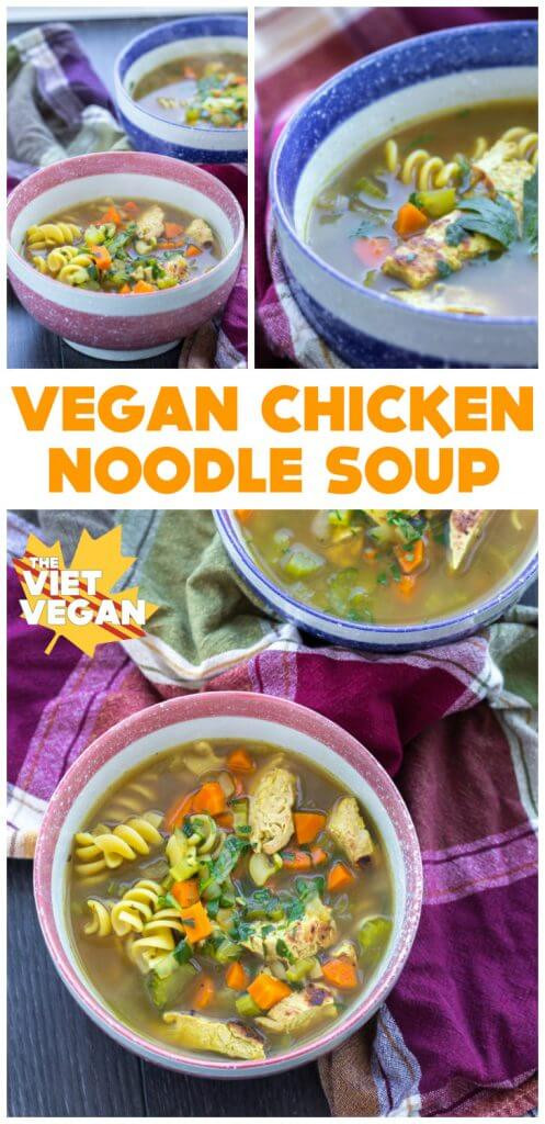 Vegan Chicken Noodle Soup
 Vegan Chicken Noodle Soup The Viet Vegan