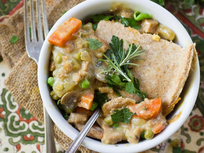 Vegan Chicken Pot Pie
 Vegan Chicken Pot Pie Connoisseurus Veg