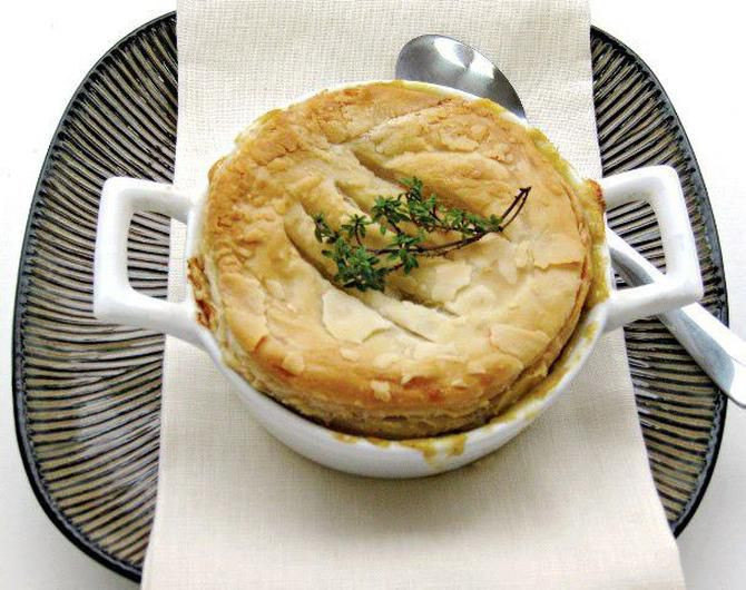 Vegan Chicken Pot Pie
 Vegan "Chicken" Pot Pie With Gardein