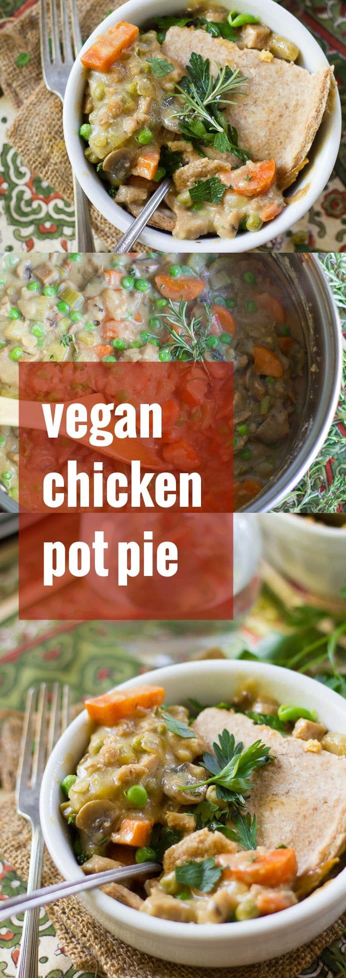 Vegan Chicken Pot Pie
 Vegan Chicken Pot Pie Connoisseurus Veg
