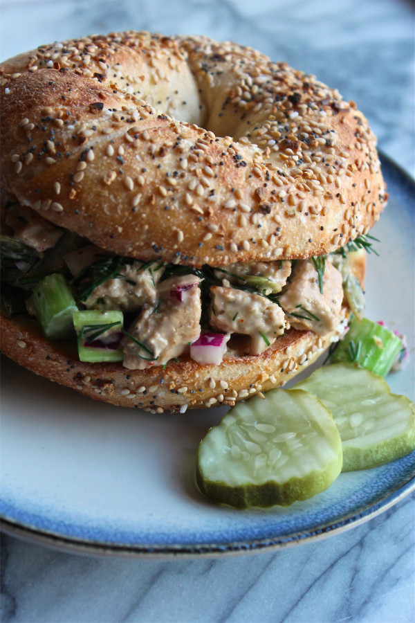 Vegan Chicken Salad
 Lemon & Dill Vegan Chicken Salad