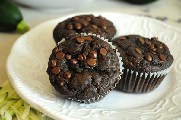 Vegan Chocolate Muffins
 Chocolate Zucchini Muffins