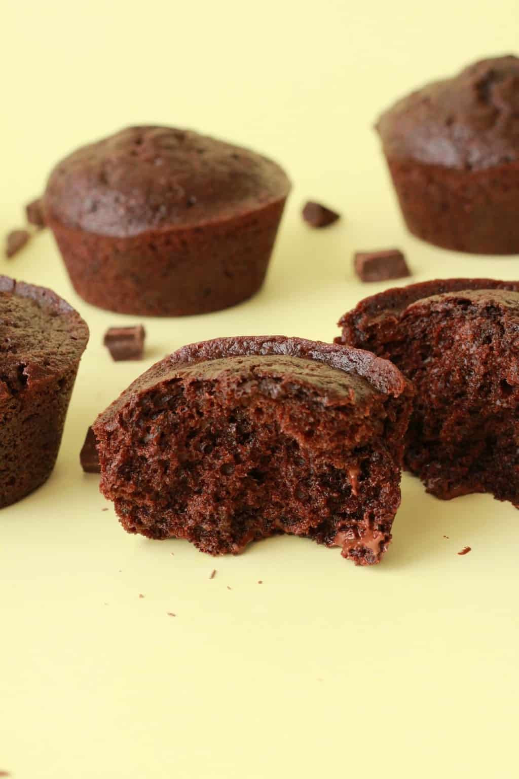 Vegan Chocolate Muffins
 Vegan Chocolate Chocolate Chip Muffins Loving It Vegan