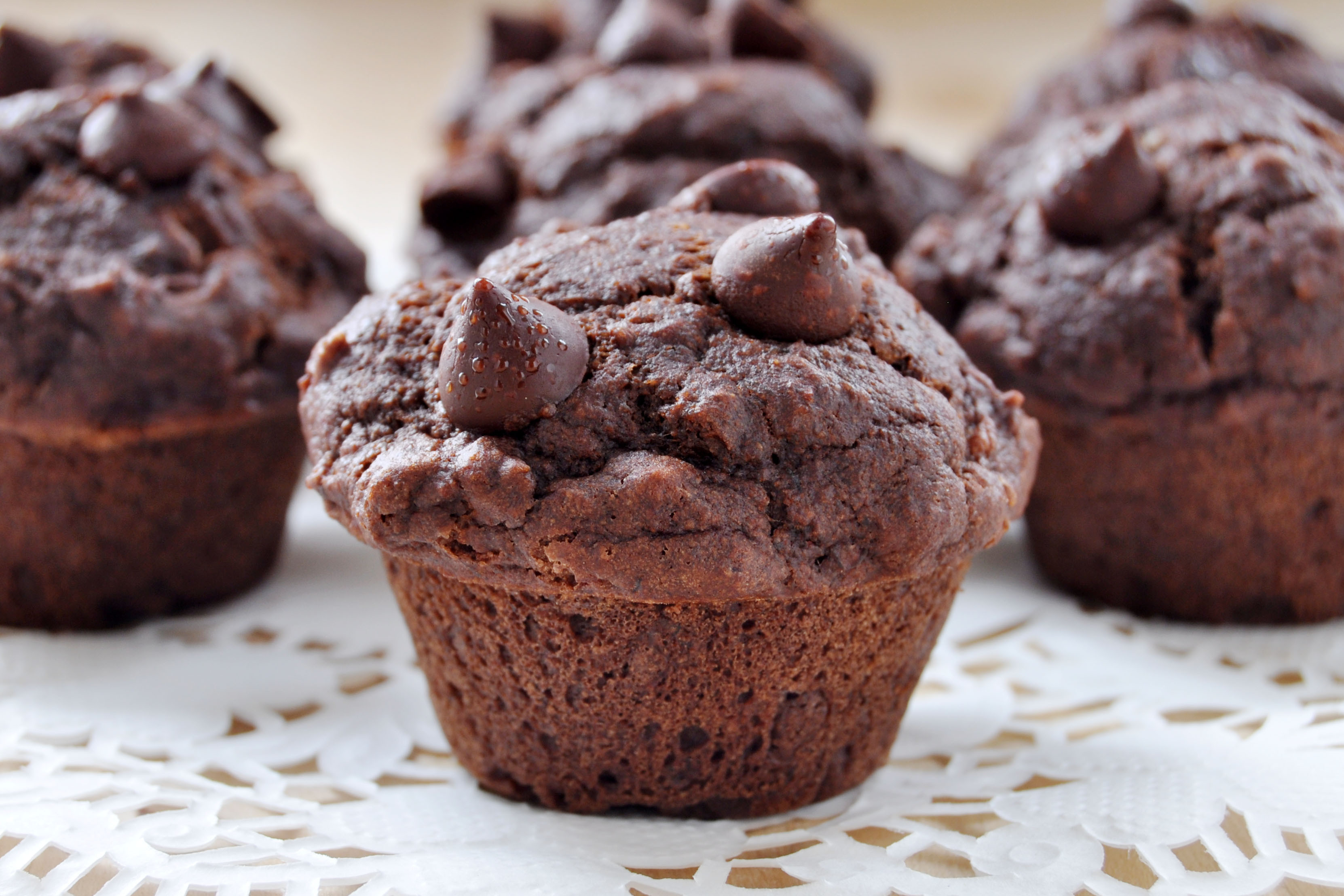 Vegan Chocolate Muffins
 Vegan Gluten Free Double Chocolate Muffins The Colorful