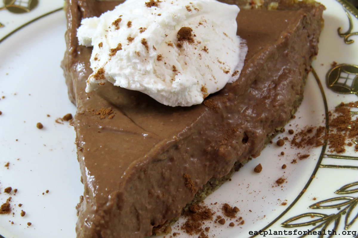 Vegan Chocolate Pie
 Vegan Chocolate Pie EAT PLANTS FOR HEALTH