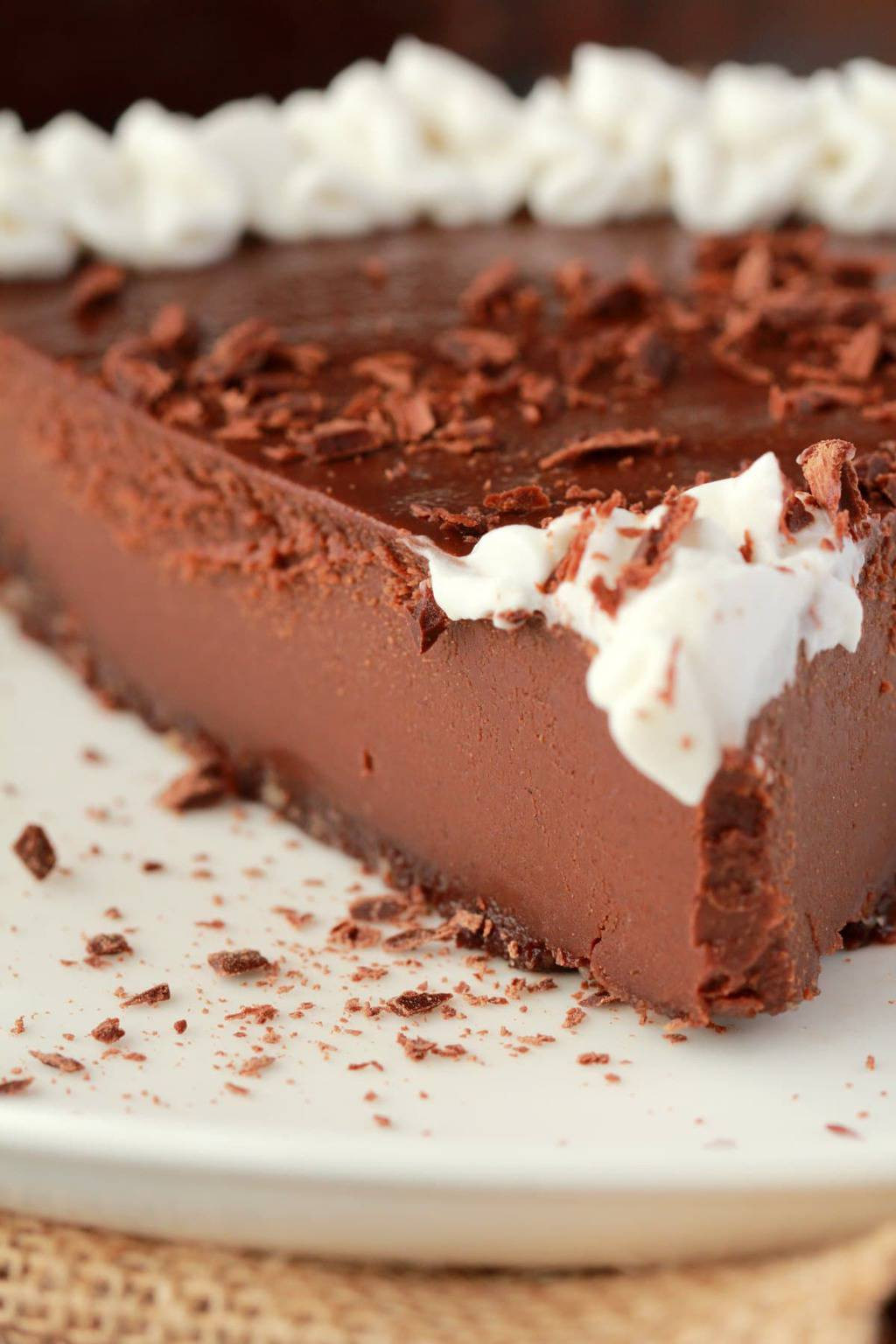 Vegan Chocolate Pie
 Ultra Rich No Bake Vegan Chocolate Pie Loving It Vegan