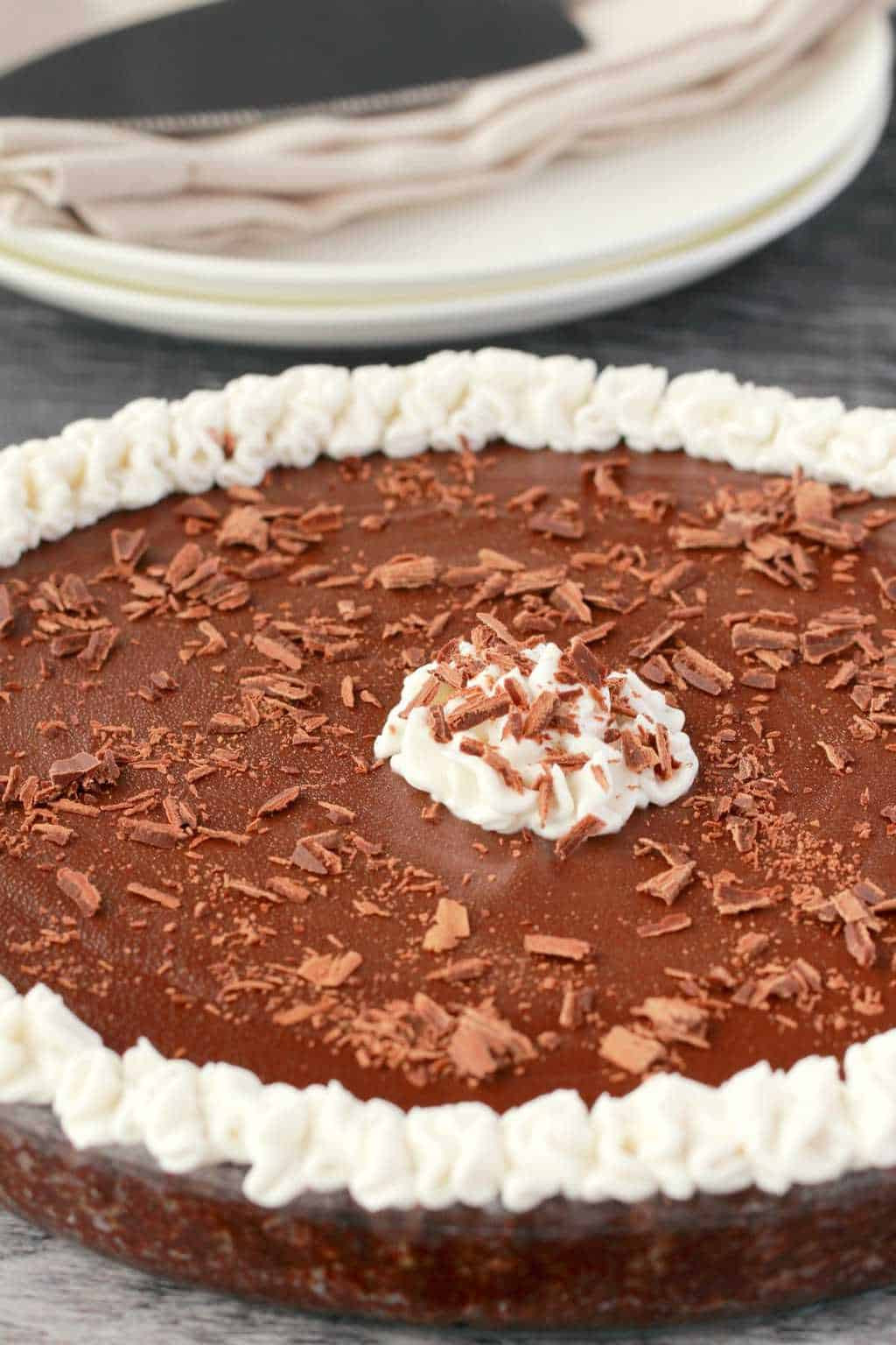 Vegan Chocolate Pie
 Ultra Rich No Bake Vegan Chocolate Pie Loving It Vegan