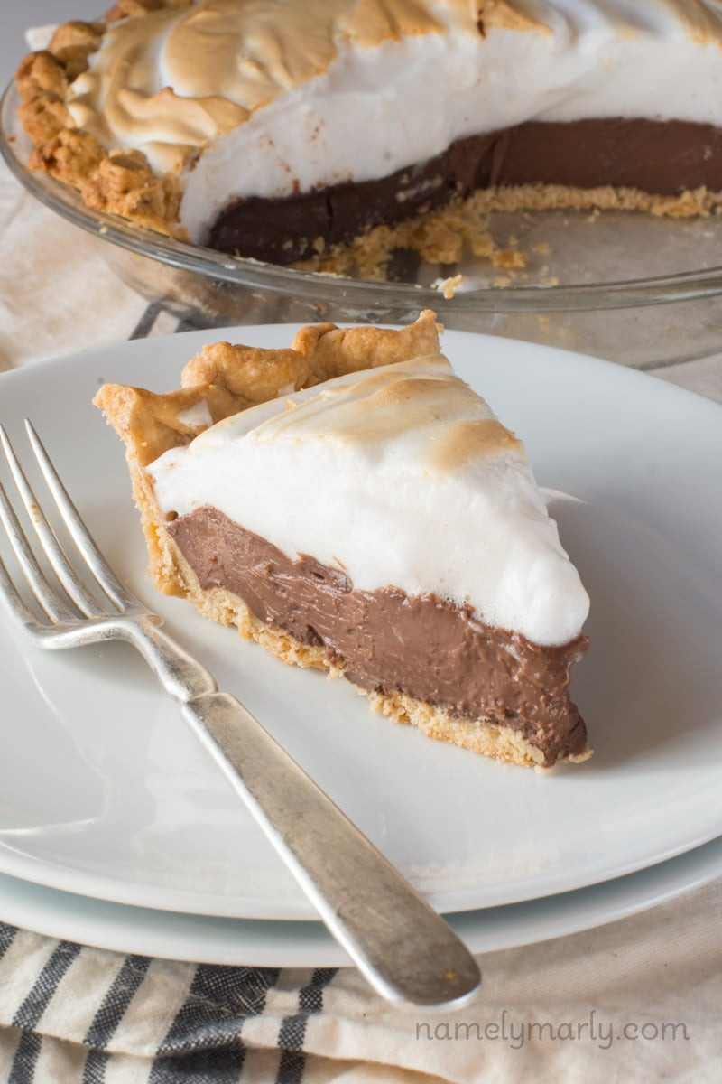 Vegan Chocolate Pie
 Vegan Chocolate Meringue Pie