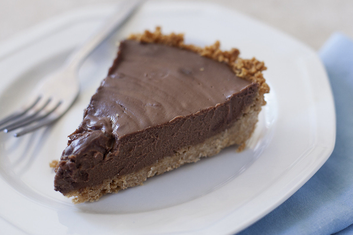 Vegan Chocolate Pie
 Vegan Chocolate Coconut Cream Pie