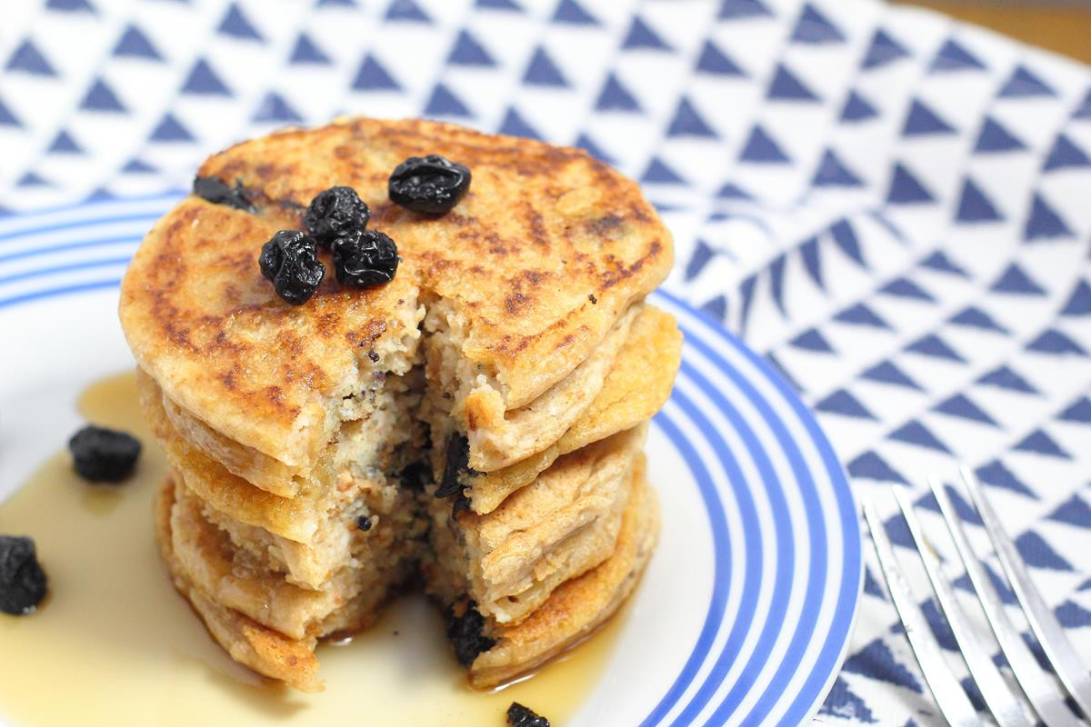 Vegan Coconut Flour Pancakes
 Blueberry Coconut Flour Pancakes