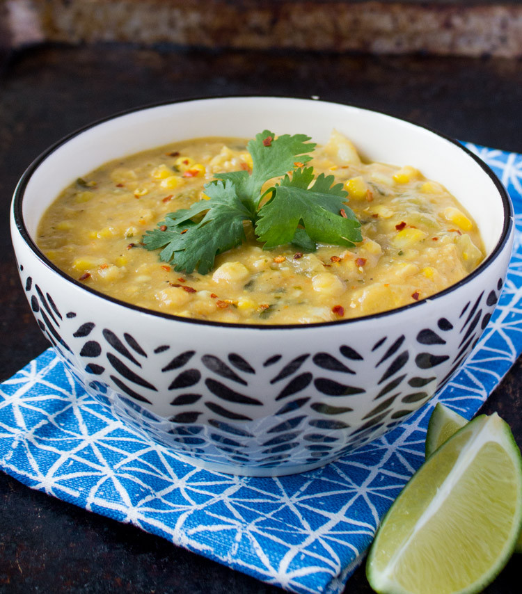 Vegan Corn Chowder
 Vegan Creamy Corn Chowder VIDEO Sweet Potato Soul by