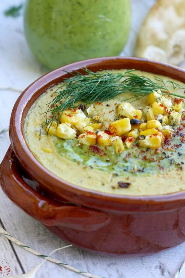 Vegan Corn Chowder
 The Best Vegan Corn Chowder • Happy Kitchen Rocks