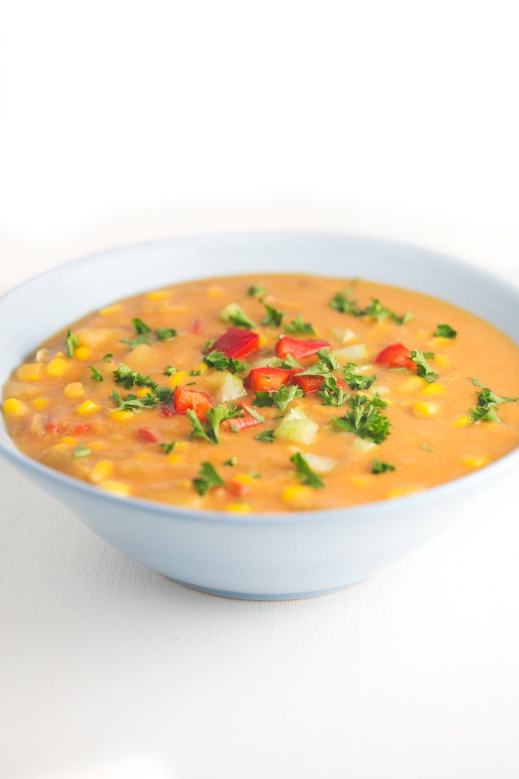 Vegan Corn Chowder
 Vegan Corn Chowder