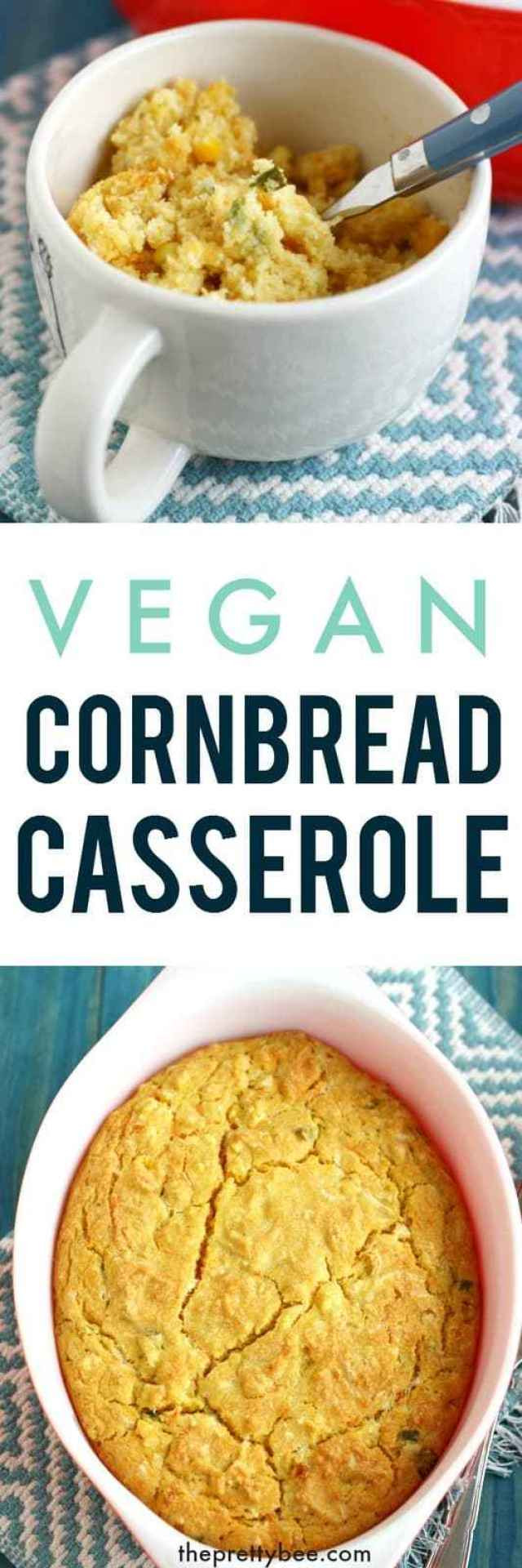 Vegan Cornbread Recipe
 Vegan Cornbread Casserole The Pretty Bee