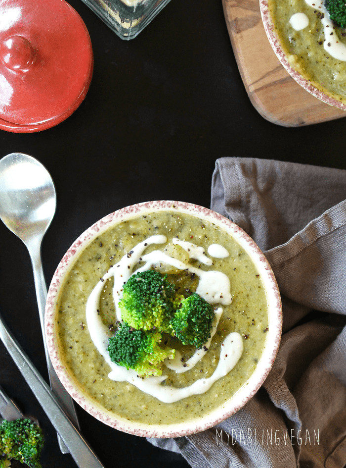 Vegan Cream Of Broccoli Soup
 Vegan Cream of Broccoli Soup