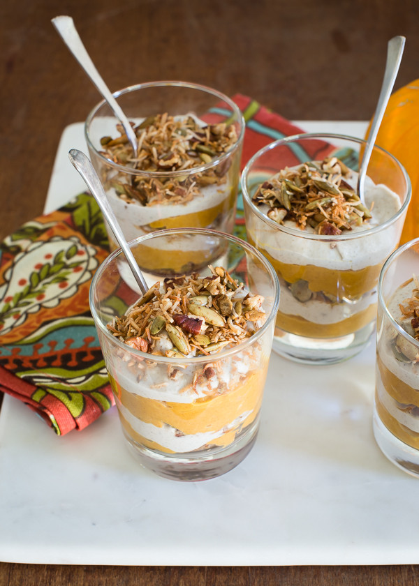 Vegan Dessert Portland
 Maple Pumpkin Parfaits