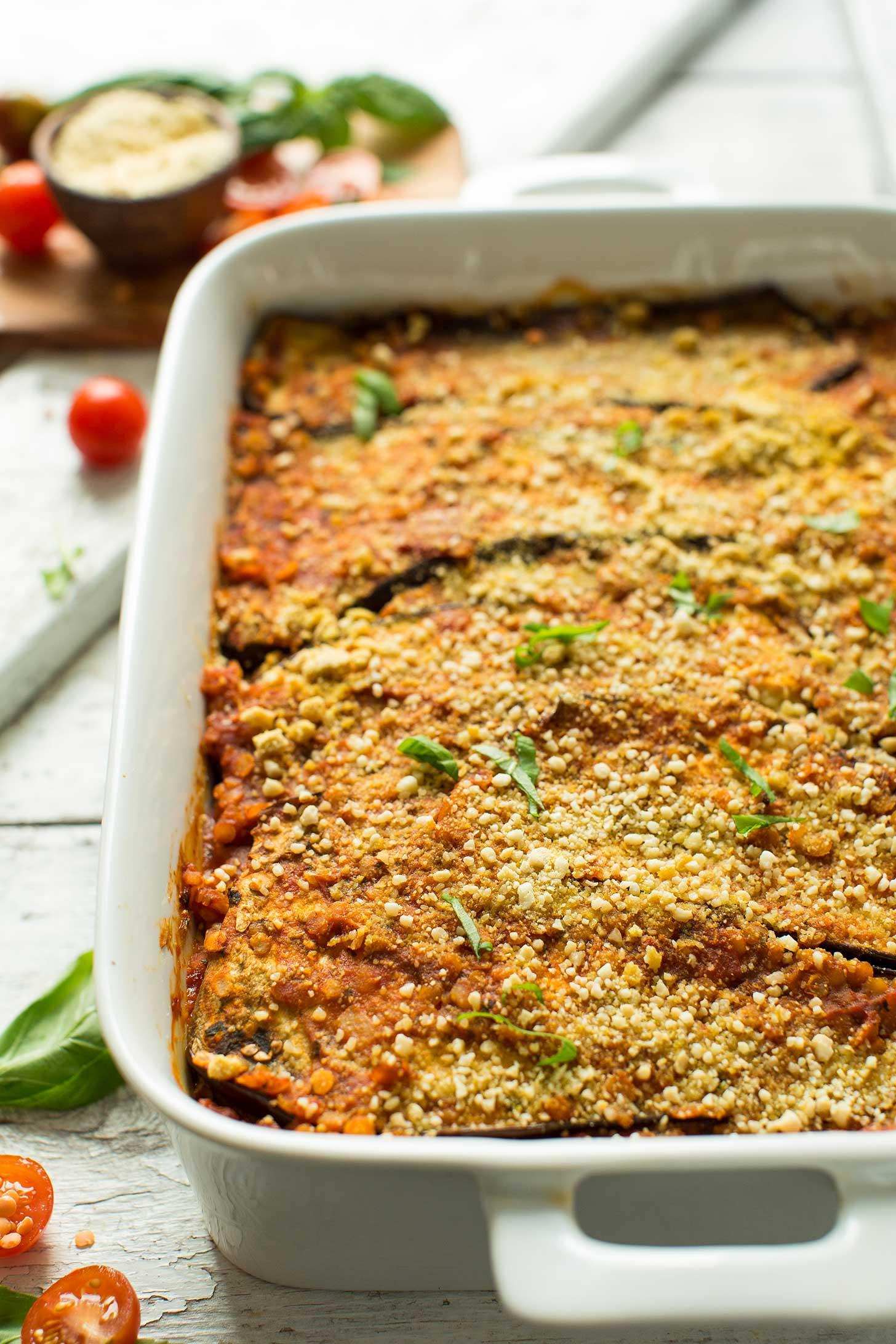 Vegan Eggplant Recipes
 Lentil Eggplant Lasagna