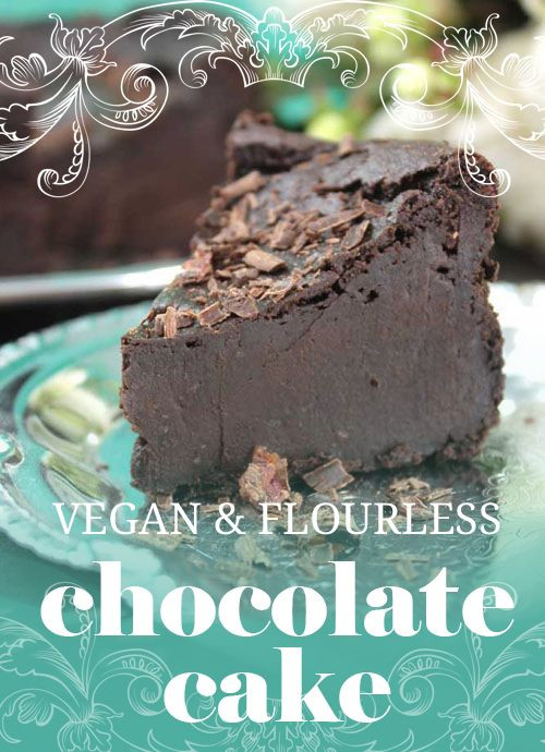 Vegan Flourless Chocolate Cake
 Vegan "Flourless" Chocolate Cake Recipe — Dishmaps