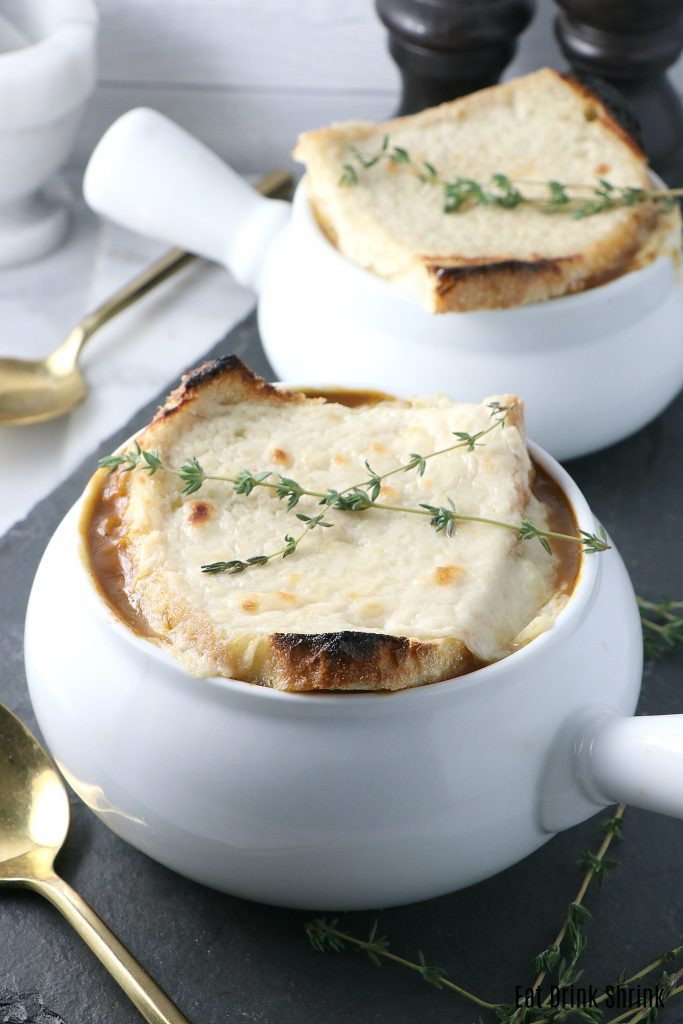 Vegan French Onion Soup
 Vegan French ion Soup Eat Drink Shrink