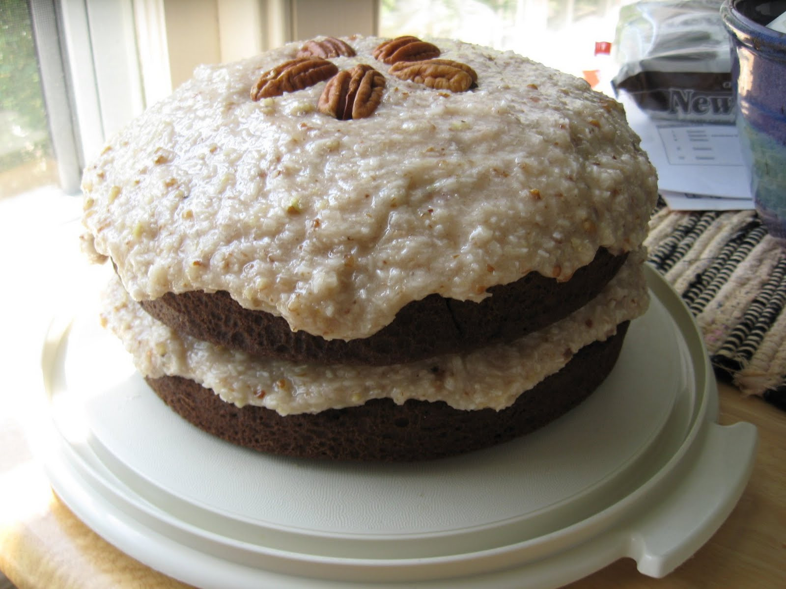 Vegan German Chocolate Cake
 Carrie S Forbes Gingerlemongirl Gluten Free Vegan