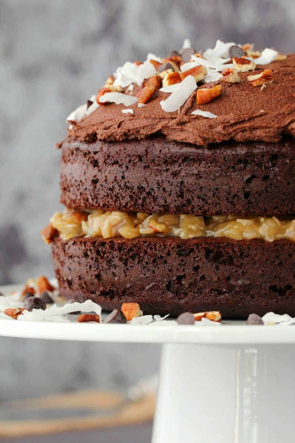 Vegan German Chocolate Cake
 Vegan German Chocolate Cake Loving It Vegan