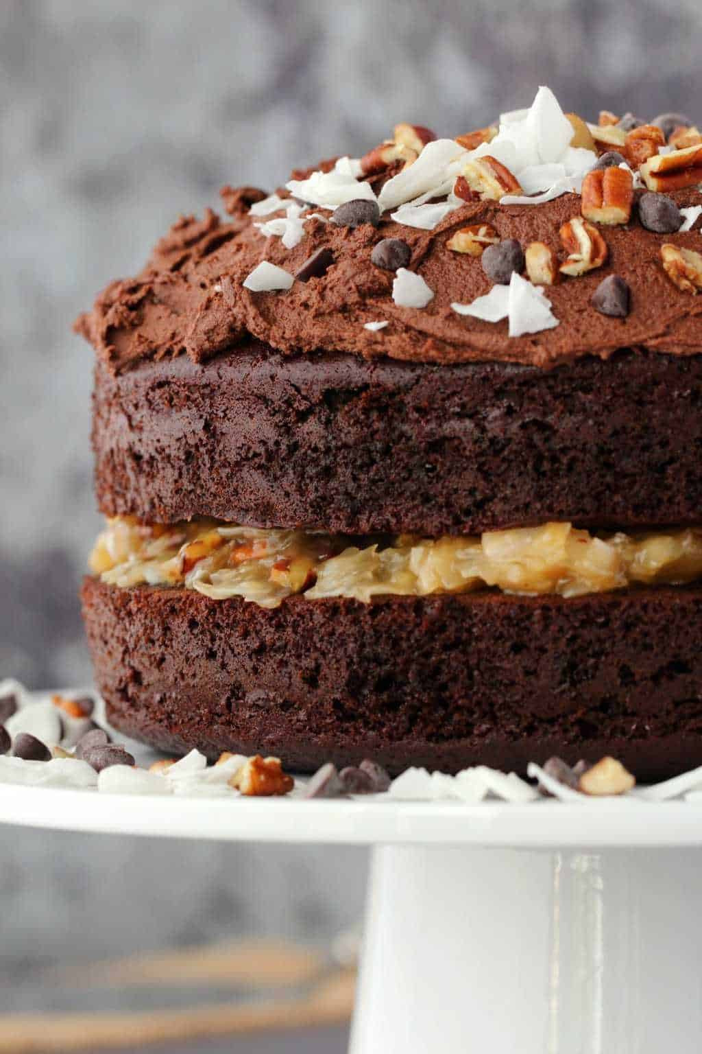 Vegan German Chocolate Cake
 Vegan German Chocolate Cake Loving It Vegan