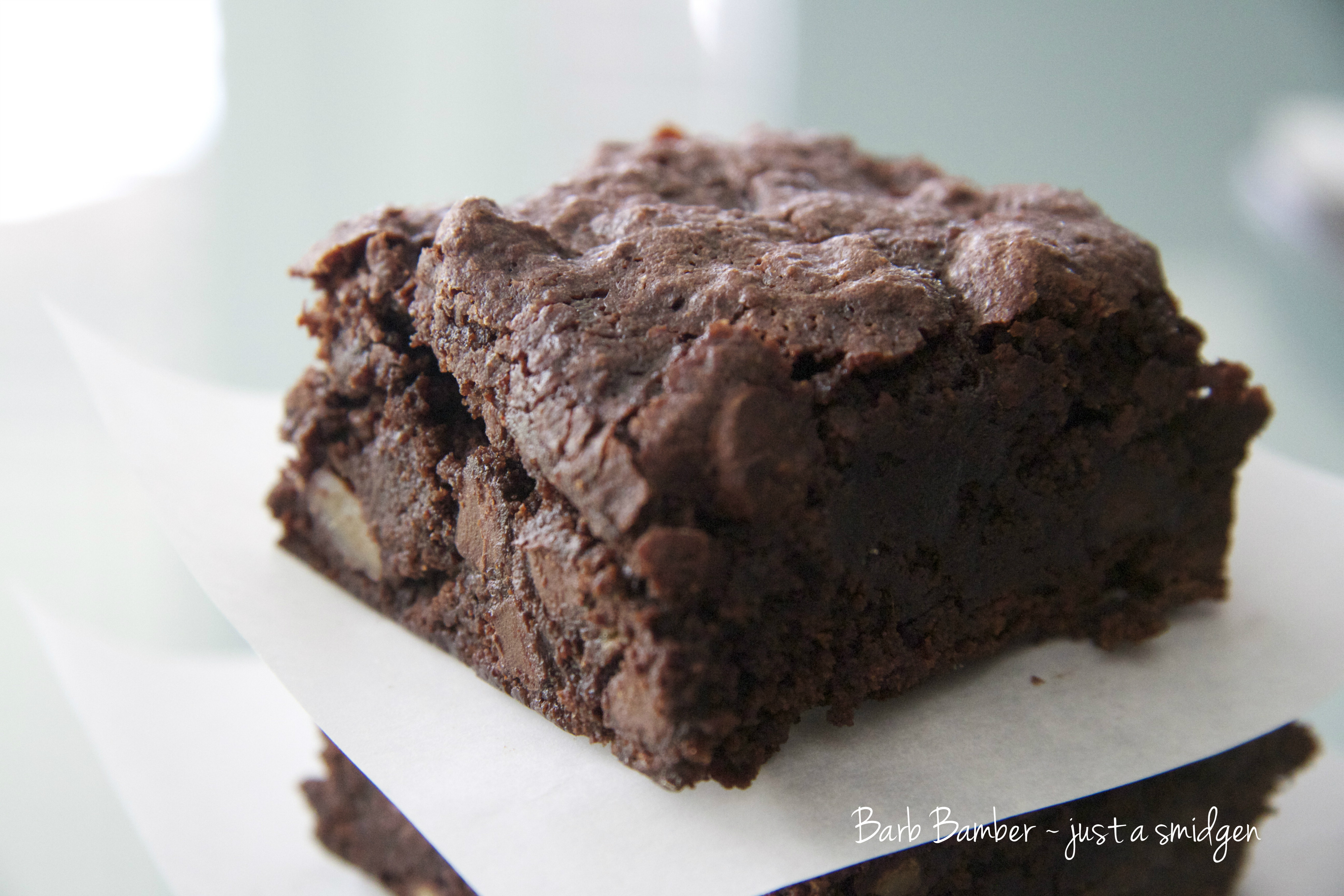 Vegan Gluten Free Brownies
 Emeril’s Gluten Free Vegan Brownies Just a Smidgen