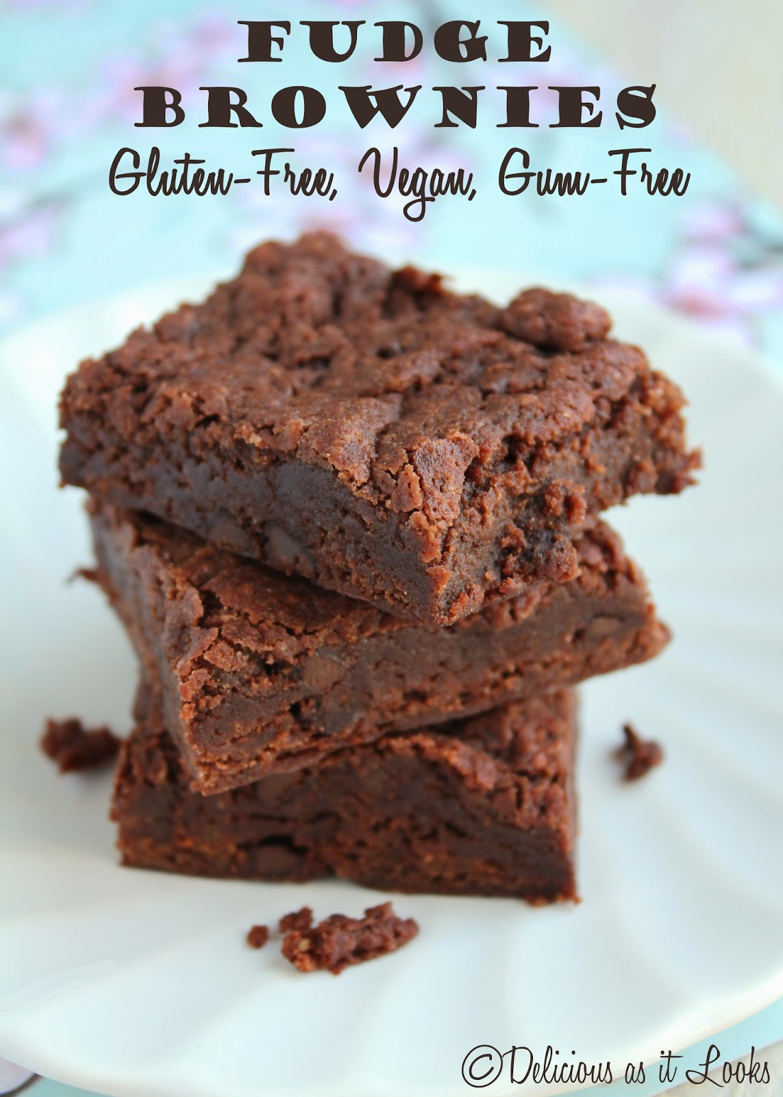 Vegan Gluten Free Brownies
 Delicious as it Looks Fudge Brownies Gluten Free Vegan