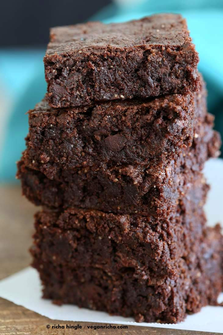 Vegan Gluten Free Brownies
 Vegan Gluten free Brownies and Brownie mix Vegan Richa