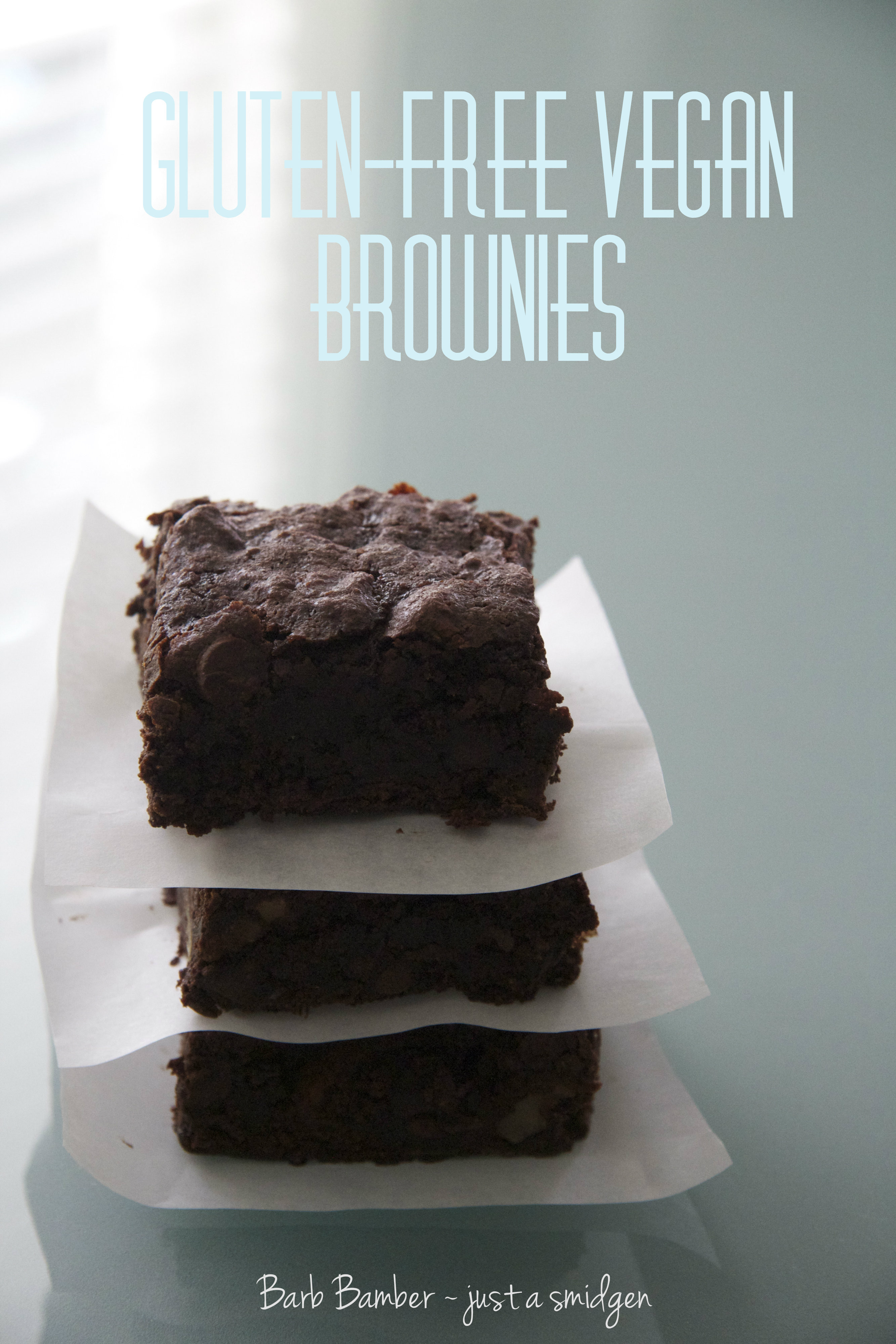 Vegan Gluten Free Brownies
 Emeril s Gluten Free Vegan Brownies Just a Smidgen