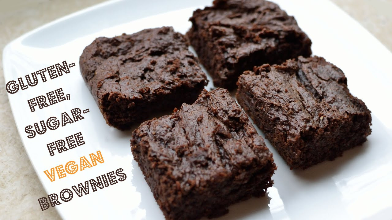 Vegan Gluten Free Brownies
 Gluten Free Sugar Free Vegan Brownies