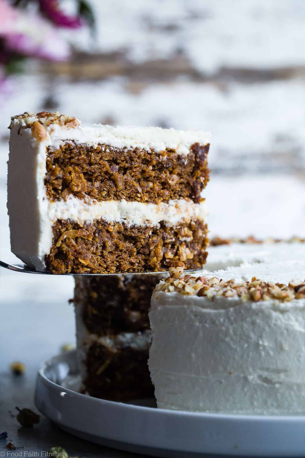 Vegan Gluten Free Carrot Cake
 Vegan Gluten Free Dairy Free Carrot Cake