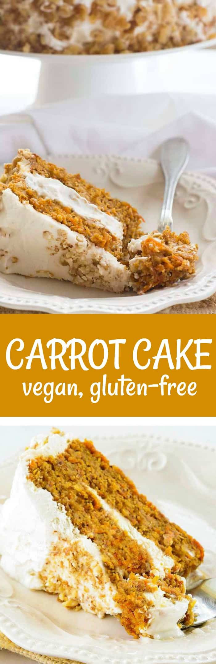 Vegan Gluten Free Carrot Cake
 Vegan Gluten Free Carrot Cake