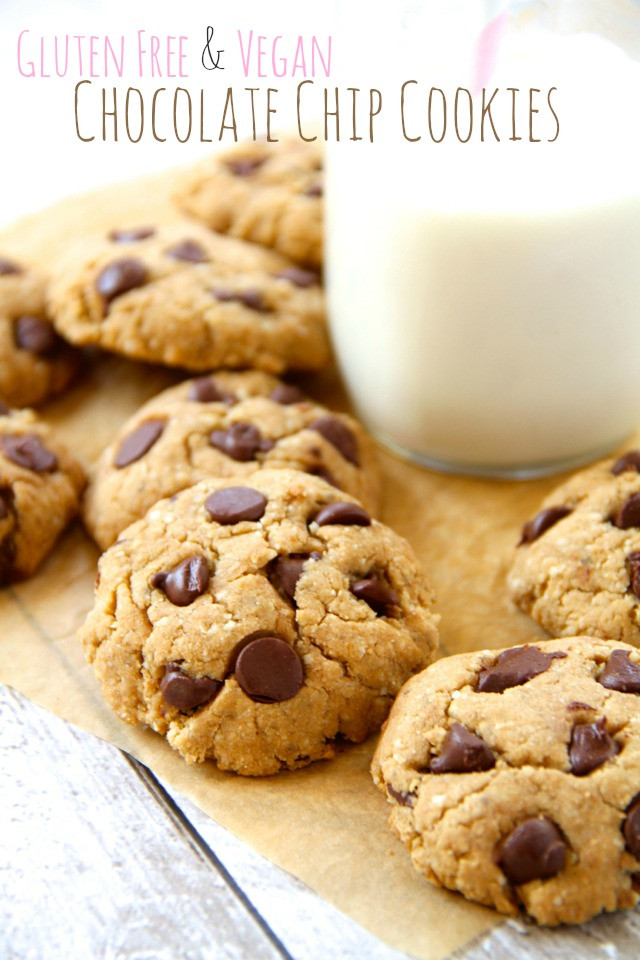 Vegan Gluten Free Chocolate Chip Cookies
 gluten free vegan chocolate chip cookies