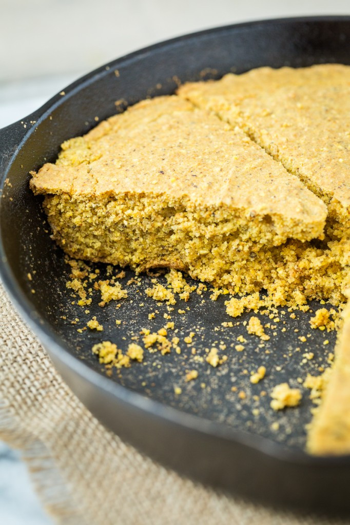 Vegan Gluten Free Cornbread
 Vegan Gluten Free Skillet Cornbread