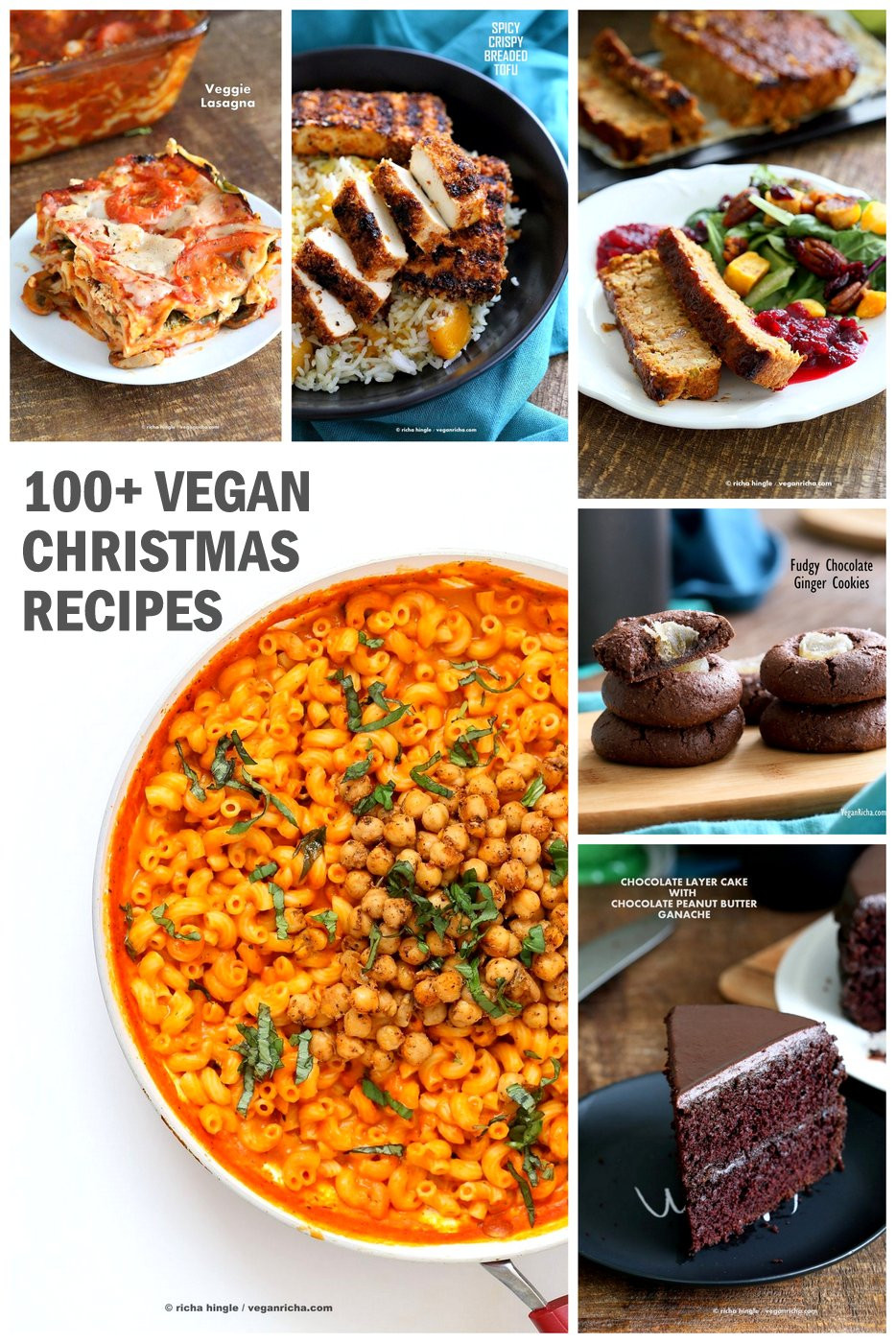 Vegan Holiday Recipes
 100 Vegan Christmas Recipes Glutenfree options Vegan Richa