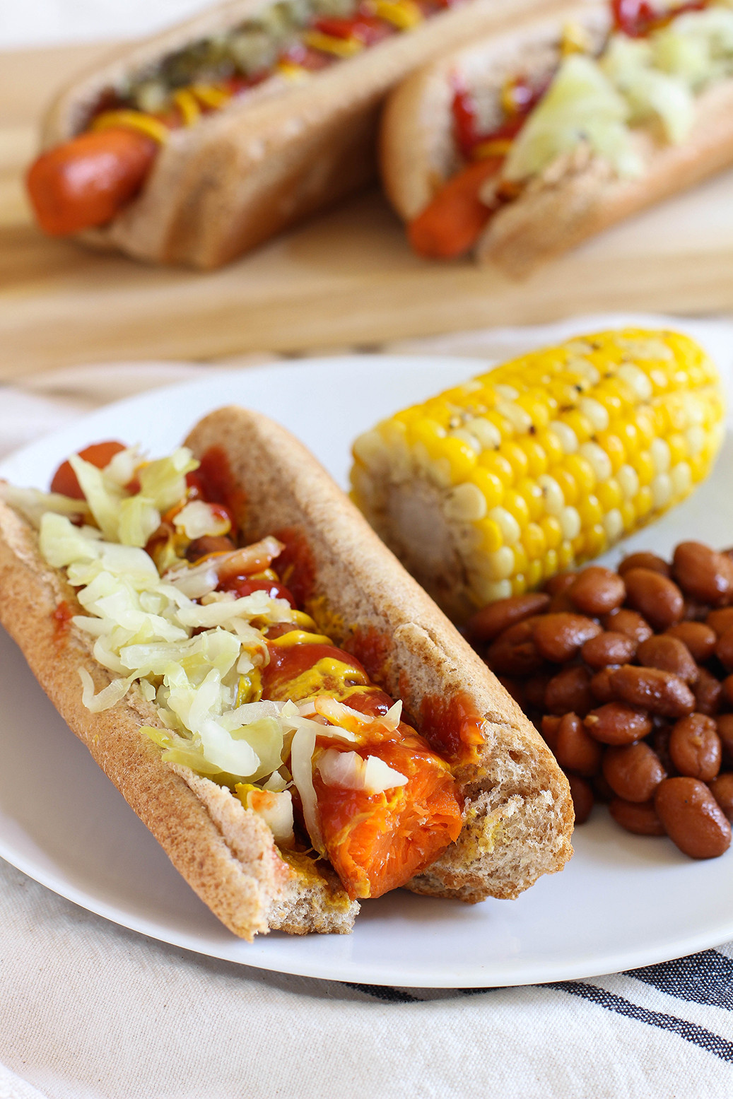Vegan Hot Dogs
 Vegan Carrot Hot Dogs