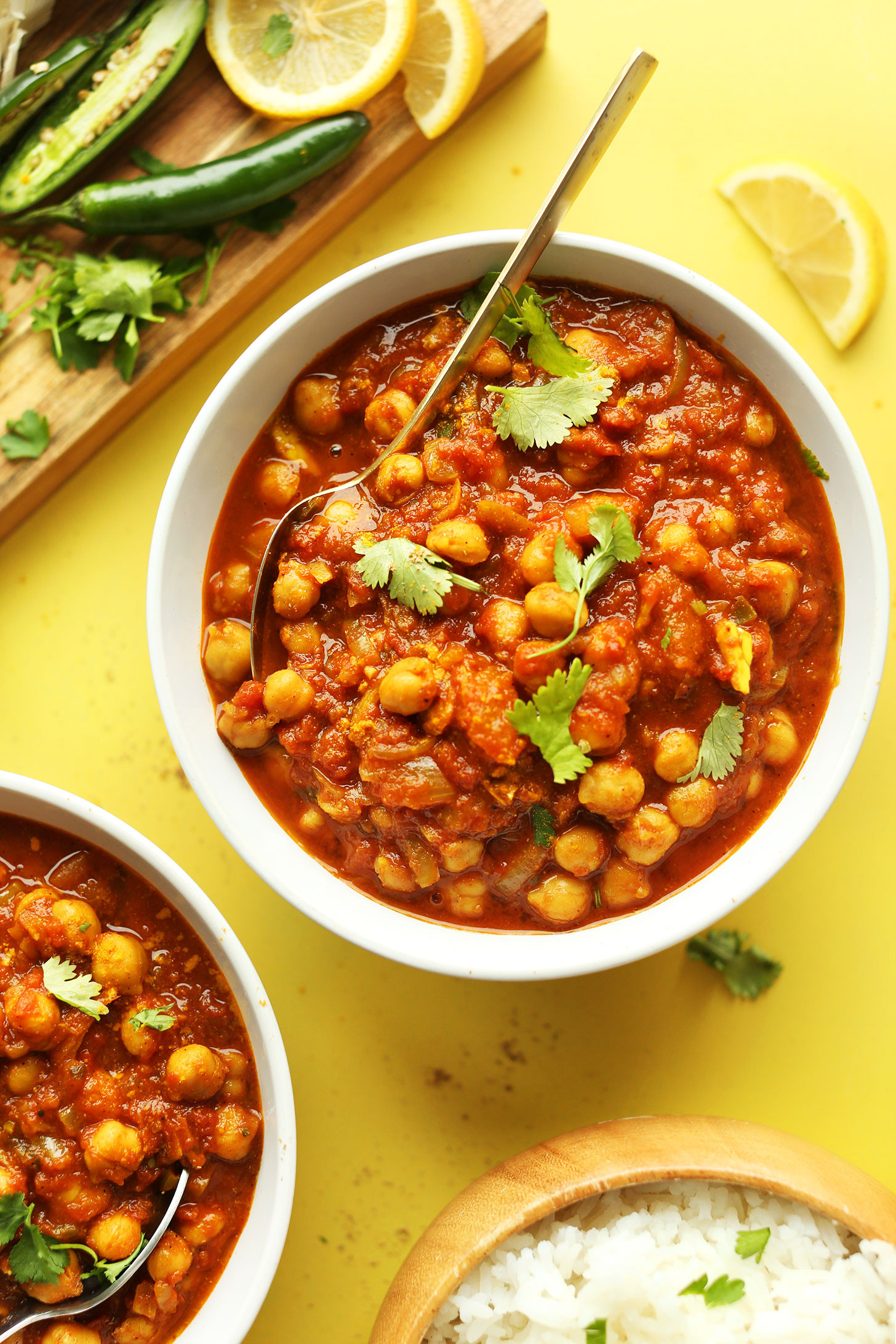 Vegan Indian Recipes
 Easy Chana Masala