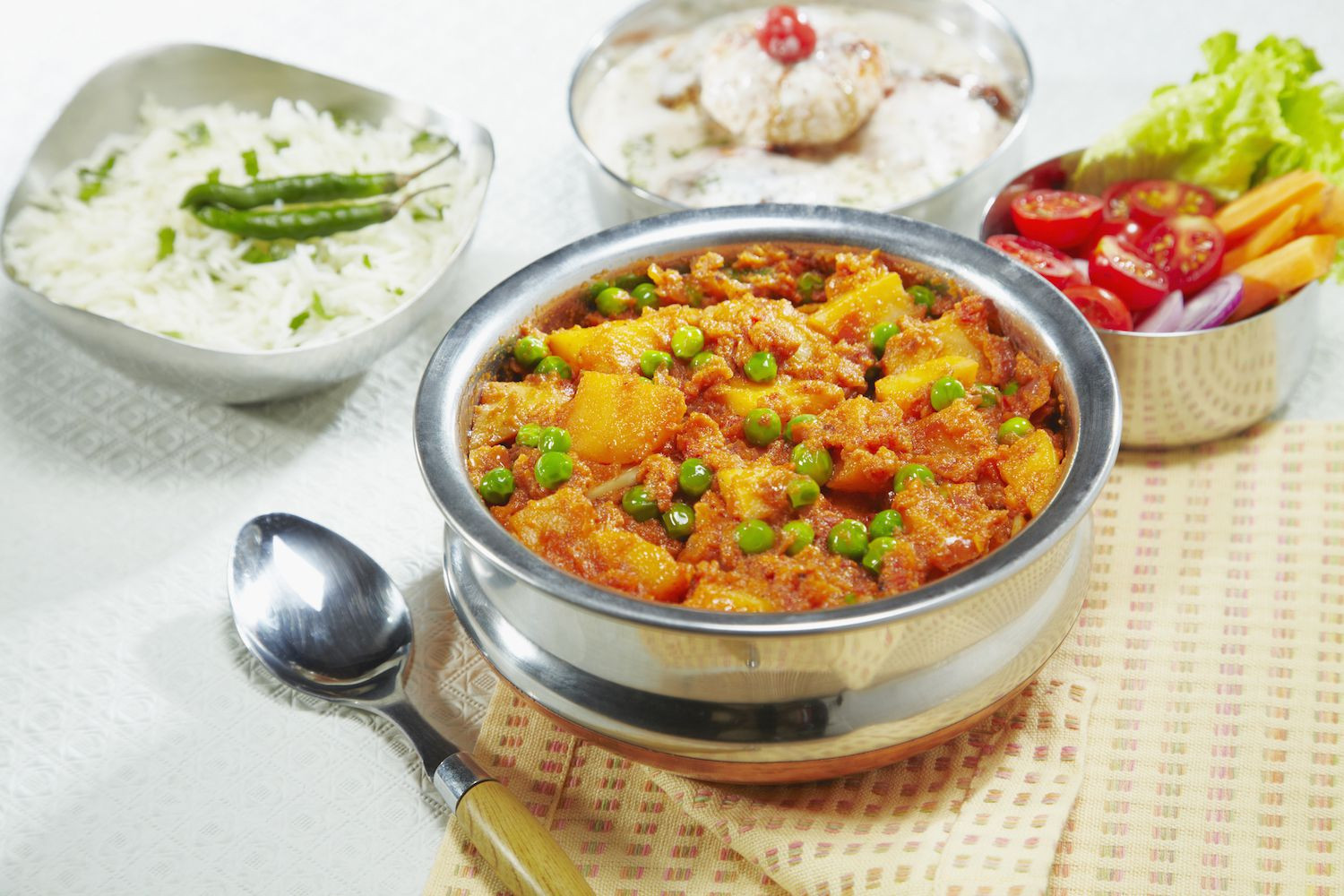 Vegan Indian Recipes
 Vegan Aloo Matar Indian Potatoes and Peas Recipe