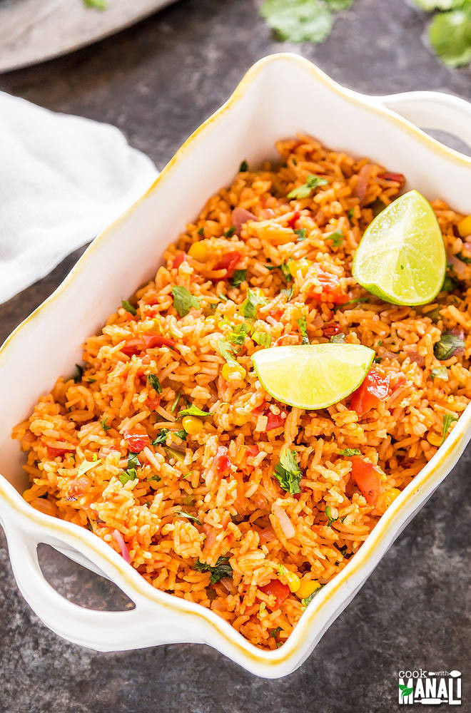 Vegan Mexican Rice
 Ve arian Mexican Rice Cook With Manali