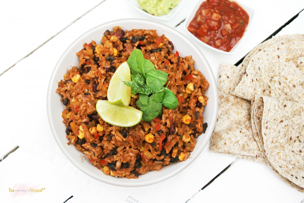 Vegan Mexican Rice
 vegan mexican rice and beans