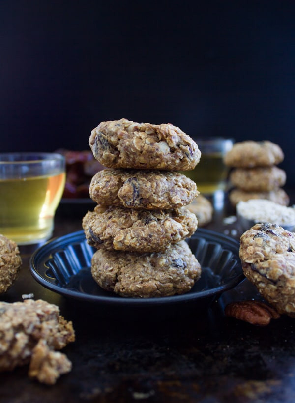 Vegan Oatmeal Raisin Cookies
 Vegan Oatmeal Raisin Cookies • Two Purple Figs