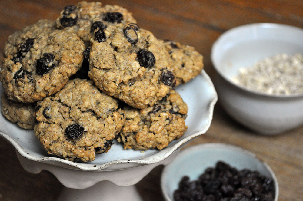 Vegan Oatmeal Raisin Cookies
 Vegan Gluten Free Oatmeal Raisin Cookies Hell Yeah It s