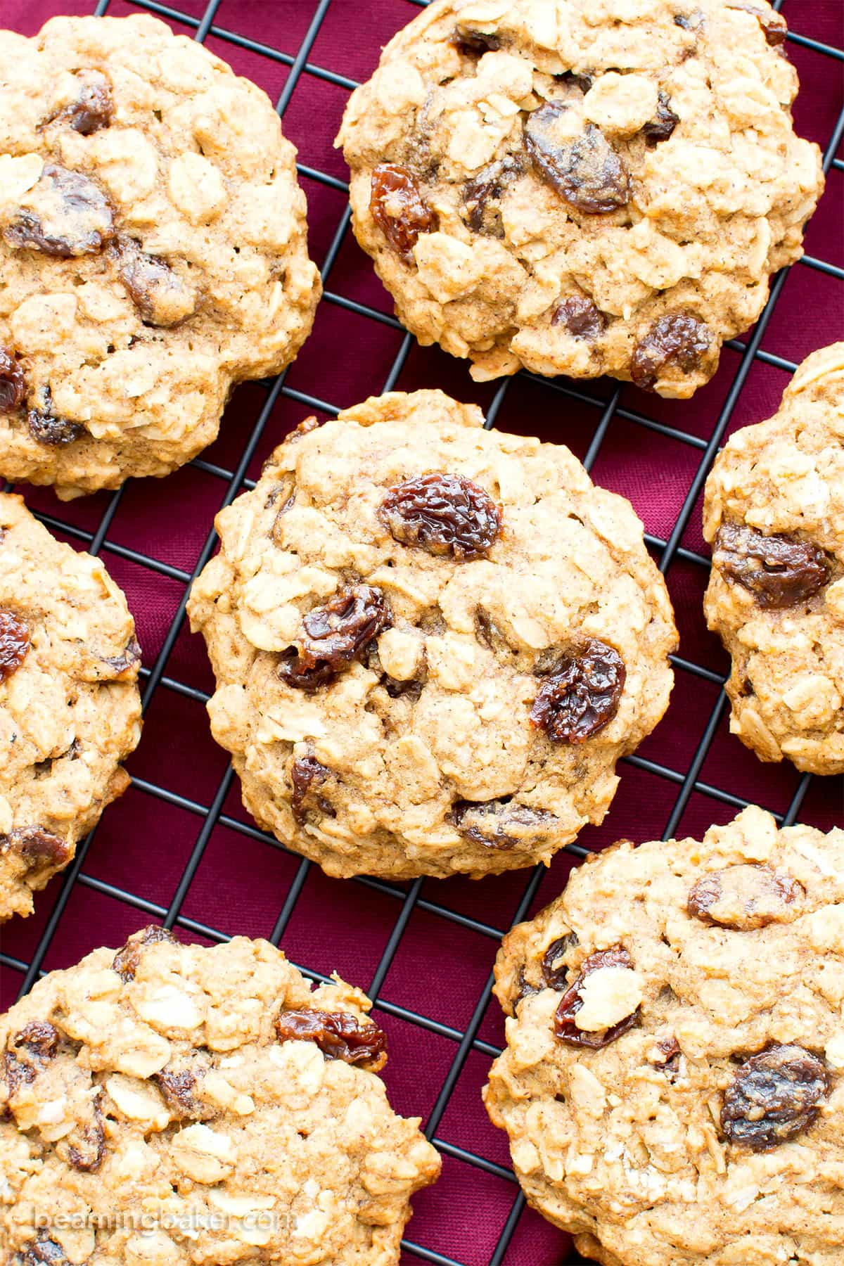 Vegan Oatmeal Raisin Cookies
 vegan oatmeal raisin cookies with coconut oil